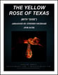 The Yellow Rose Of Texas (with Dixie) SATB choral sheet music cover